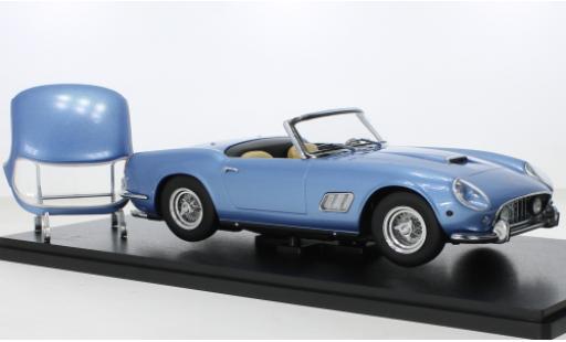 Ferrari 250 1/18 KK Scale GT California Spyder metallise blu clair 1960 modellino in miniatura