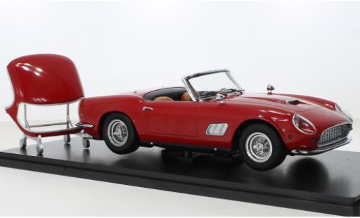 Ferrari 250 1/18 KK Scale GT California Spyder rosso 1960 modellino in miniatura