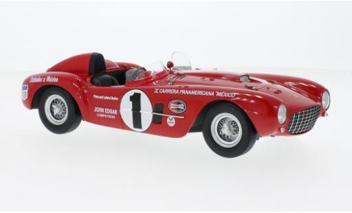 Ferrari 375 1/18 KK Scale Plus RHD No.1 John Edgar U.S.A. Carrera Panamericana 1954 modellino in miniatura