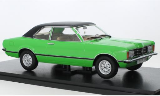 Ford Taunus 1/18 KK Scale GXL (TC1) la chaux/nero 1971 modellino in miniatura