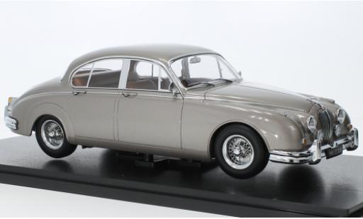 Jaguar MK 1/18 KK Scale II 3.8 metallise grigio clair RHD 1959 modellino in miniatura