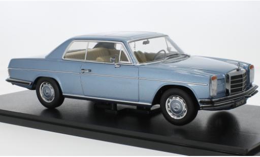 Mercedes CLA 1/18 KK Scale 280C/8 (W114) metallise blu clair 1969 modellino in miniatura