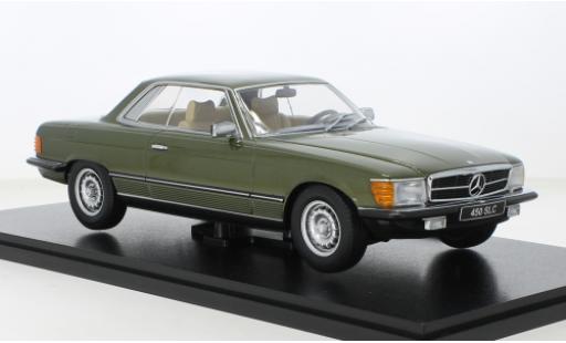 Mercedes 450 1/18 KK Scale SLC (C107) metallise verde 1973 modellino in miniatura