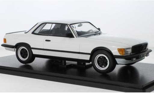 Mercedes 500 1/18 KK Scale SLC 6.0 AMG (C107) bianco 1985 modellino in miniatura