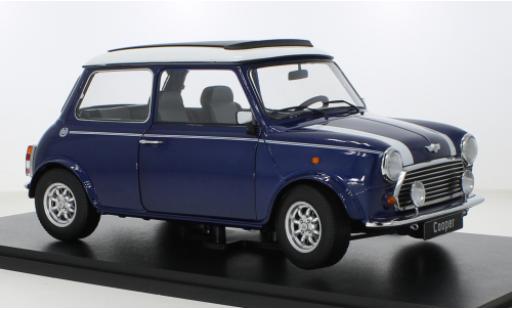 Mini Cooper 1/12 KK Scale metallise blu/bianco modellino in miniatura