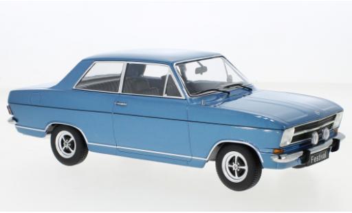 Opel Kadett 1/18 KK Scale B Festival metallise blu 1973 modellino in miniatura