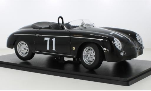 Porsche 356 1/12 KK Scale A Speedster nero No.71 Steve 1958 modellino in miniatura