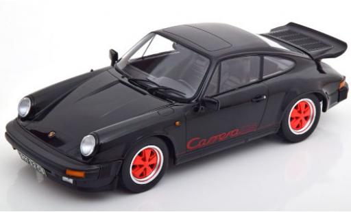 Porsche 930 1/18 KK Scale KK-Scale 911 Carrera 3.2 Clubsport nero/rosso 1989 modellino in miniatura