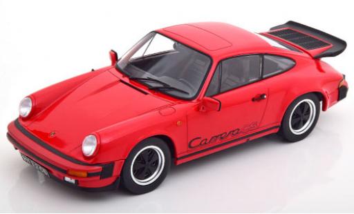 Porsche 930 1/18 KK Scale KK-Scale 911 Carrera 3.2 Clubsport rosso/nero 1989 modellino in miniatura