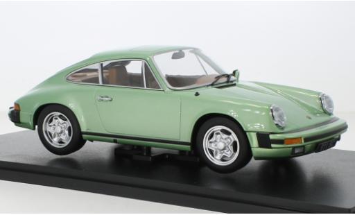 Porsche 930 1/18 KK Scale 911 SC metallise verde 1978 modellino in miniatura