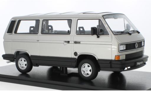 Volkswagen T3 1/18 KK Scale Multivan Magnum metallise grigio 1987 modellino in miniatura
