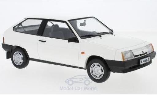 Lada Samara 1/18 KK Scale bianco 1984 modellino in miniatura