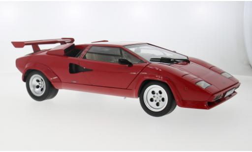 Lamborghini Countach 1/12 KK Scale LP 5000S QV rot 1985 1:12 modellino in miniatura