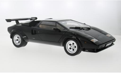 Lamborghini Countach 1/12 KK Scale LP 5000S QV schwarz 1985 1:12 modellino in miniatura