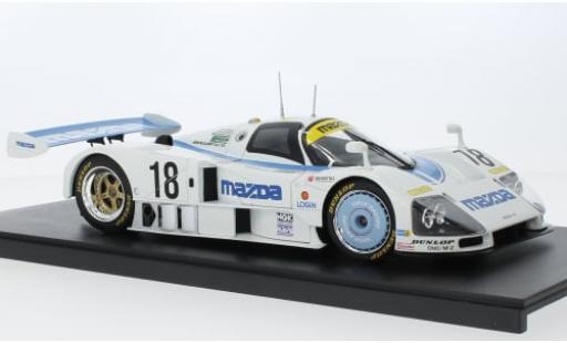 Mazda 787B 1/18 KK Scale No.18 speed Co. Ltd. 24h Le Mans 1991 1:18 modellino in miniatura