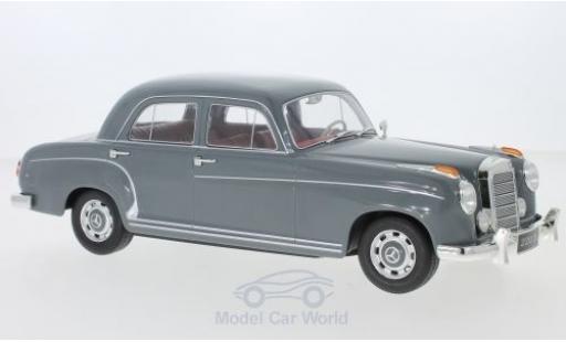 Mercedes 220 1/18 KK Scale S Limousine (W180 II) grigio 1956 modellino in miniatura