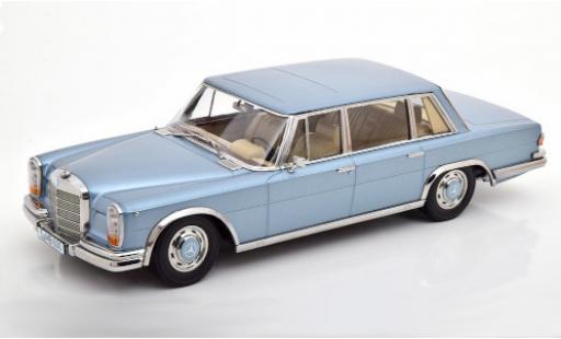 Mercedes 600 1/18 KK Scale (W100) metallico blu 1963 modellino in miniatura