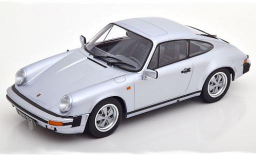 Porsche 930 1/18 KK Scale 911 Carrera 3.2 Coupé grigio 1988 250.000 modellino in miniatura
