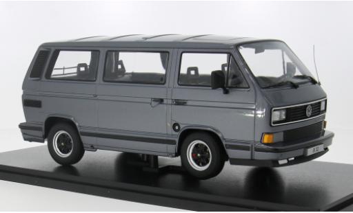 Volkswagen T3 1/18 KK Scale Porsche B32 auf Basis Bus grau 1984 1:18 modellino in miniatura