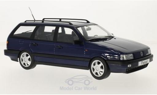 Volkswagen Passat 1/18 KK Scale (B3) Variant blu 1988 modellino in miniatura