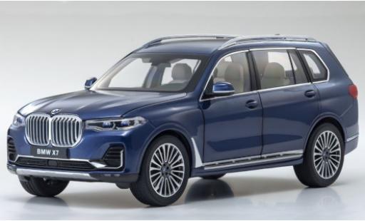 Bmw X7 1/18 Kyosho (G07) blu 2020 modellino in miniatura