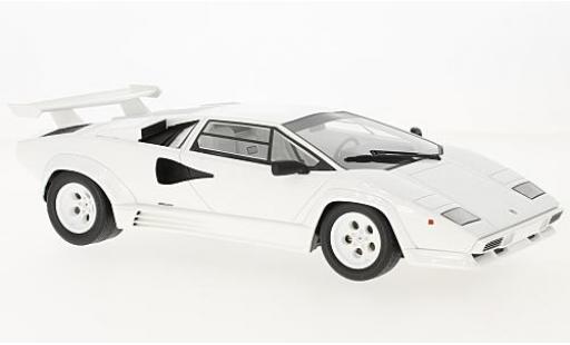 Lamborghini Countach 1/18 GT Spirit LP 5000 QV bianco modellino in miniatura