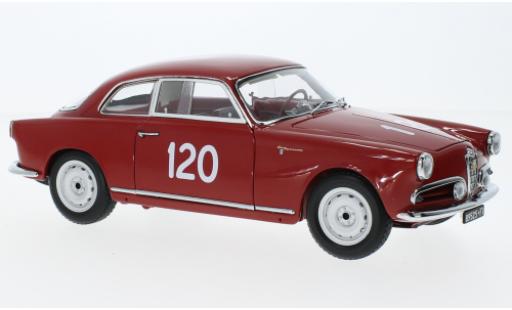 Alfa Romeo Giulietta 1/18 Kyosho Sprint Veloce No.120 Mille Miglia 1956 modellino in miniatura