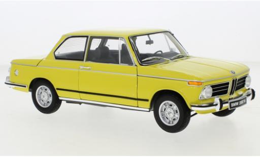 Bmw 2002 1/18 Kyosho Tii giallo modellino in miniatura