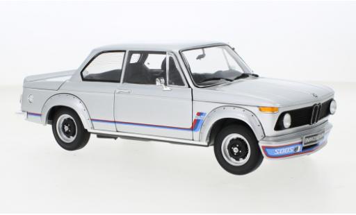 Bmw 2002 1/18 Kyosho Turbo grigio 1973 modellino in miniatura