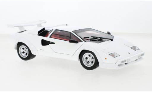 Lamborghini Countach 1/18 Kyosho LP500S bianco modellino in miniatura