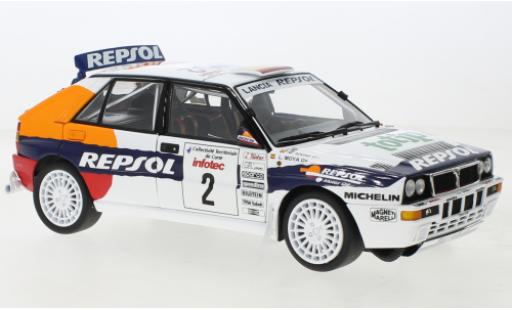 Lancia Delta 1/18 Kyosho HF Integrale Evolutione No.2 Repsol Rallye WM Tour de Corse 1993 modellino in miniatura