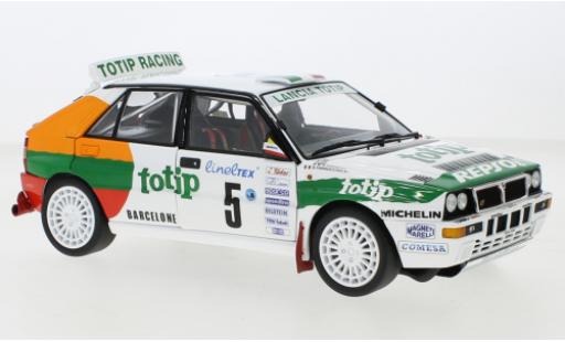 Lancia Delta 1/18 Kyosho HF Integrale No.5 Jolly Club Totip Rallye WM Rallye Monte Carlo 1993 modellino in miniatura