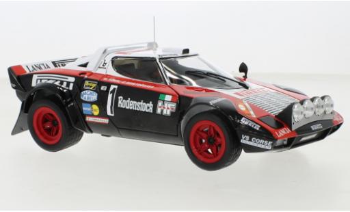 Lancia Stratos 1/18 Kyosho HF No.1 Rodenstock Rallye DM Rallye Hunsrück 1978 modellino in miniatura