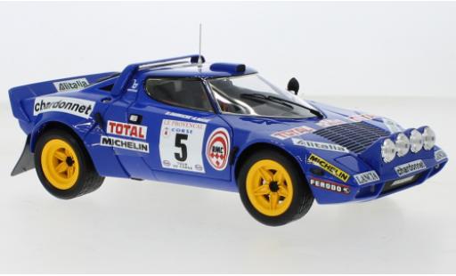 Lancia Stratos 1/18 Kyosho HF No.5 Chardonnet Rallye WM Tour de Corse 1976 modellino in miniatura