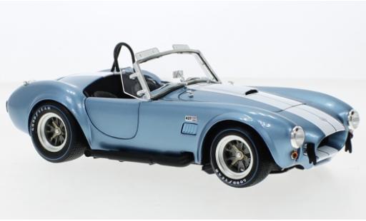 Shelby Cobra 1/18 Kyosho 427 S/C metallise blu clair/bianco modellino in miniatura