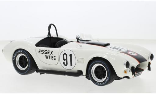 Shelby Cobra 1/18 Kyosho 427 S/C bianco/blu Essex Wire modellino in miniatura
