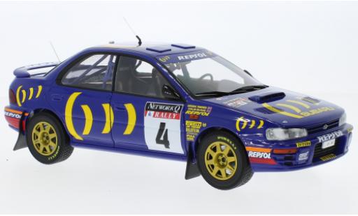 Subaru Impreza 1/18 Kyosho 555 No.4 Rallye WM RAC Rallye 1994 modellino in miniatura