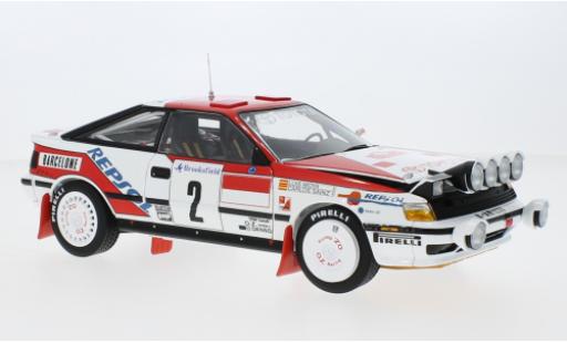 Toyota Celica 1/18 Kyosho GT-quatre (ST165) No.2 Team Allemagne Rallye WM Rallye Monte Carlo 1991 modellino in miniatura