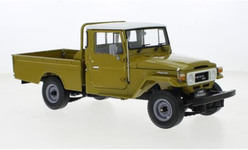 Toyota Land Cruiser 1/18 Kyosho 40 Pick Up oliv modellino in miniatura