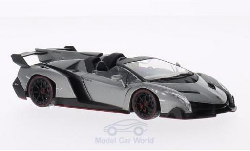 Lamborghini Veneno 1/43 Kyosho Roadster metallico grigio/verde modellino in miniatura