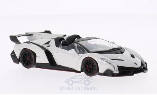 Lamborghini Veneno 1/43 Kyosho Roadster bianco/rosso modellino in miniatura