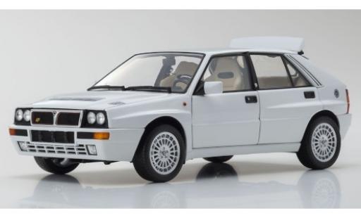 Lancia Delta 1/18 Kyosho HF Integrale Evoluzione II bianco modellino in miniatura