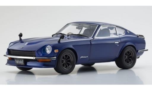 Nissan Fairlady Z 1/18 Kyosho (S30) metallico blu RHD 1970 modellino in miniatura