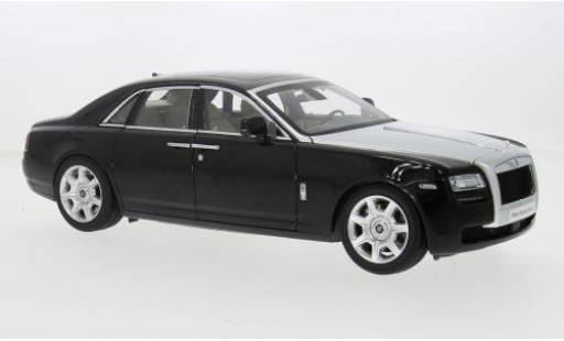 Rolls Royce Ghost 1/18 Kyosho schwarz/silber 2009 1:18 modellino in miniatura