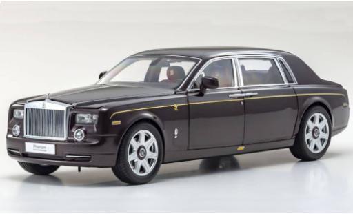 Rolls Royce Phantom 1/18 Kyosho EWB metallico rosso 2003 modellino in miniatura