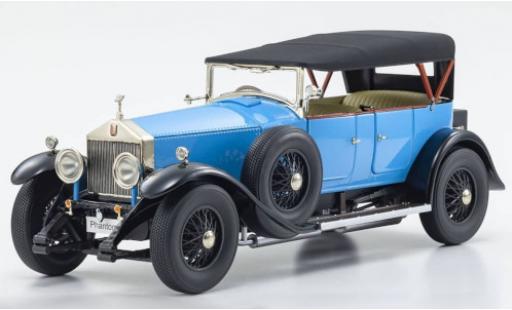 Rolls Royce Phantom 1/18 Kyosho I blu RHD Verdeck détachable Persenning couché avec modellino in miniatura