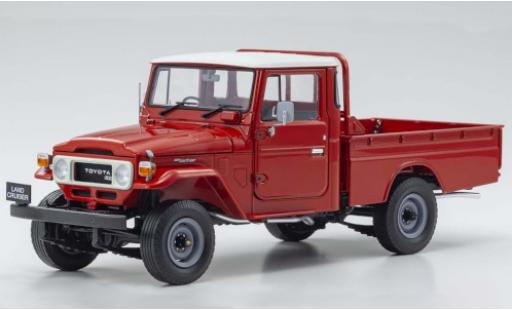 Toyota Land Cruiser 1/18 Kyosho 40 Pick Up rosso RHD modellino in miniatura