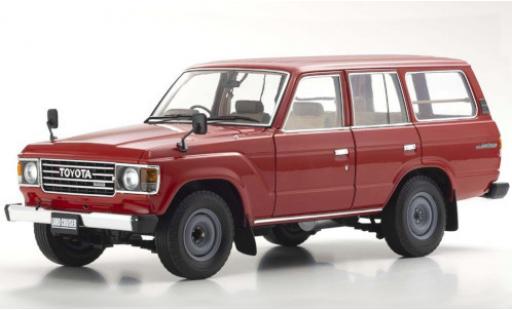 Toyota Land Cruiser 1/18 Kyosho 60 rosso RHD modellino in miniatura