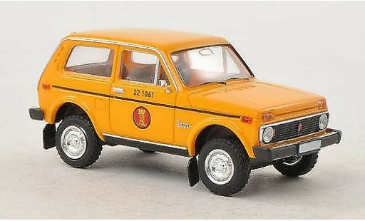 Lada Niva Poste 1/87 Brekina Danische Post (DK) modellini auto