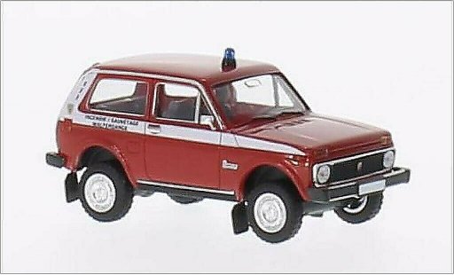Lada Niva Pompiers 1/87 Brekina Vigili del fuoco Walferdange (LUX) modellini auto